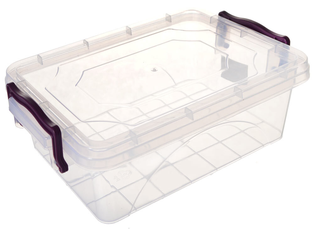 Контейнер 1,5л Свежесть (прозрачный)