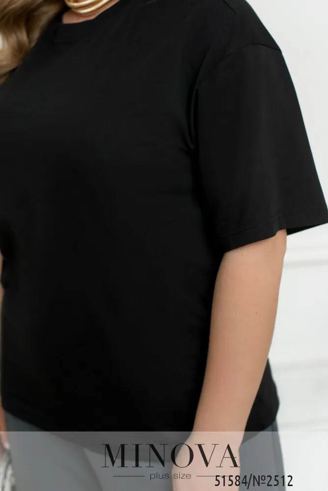 Футболка 2512-черный Minova