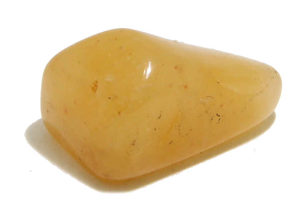 Минерал " Авантюрин желтый"галтованный, размер з-2-1.2см вес 30гр.