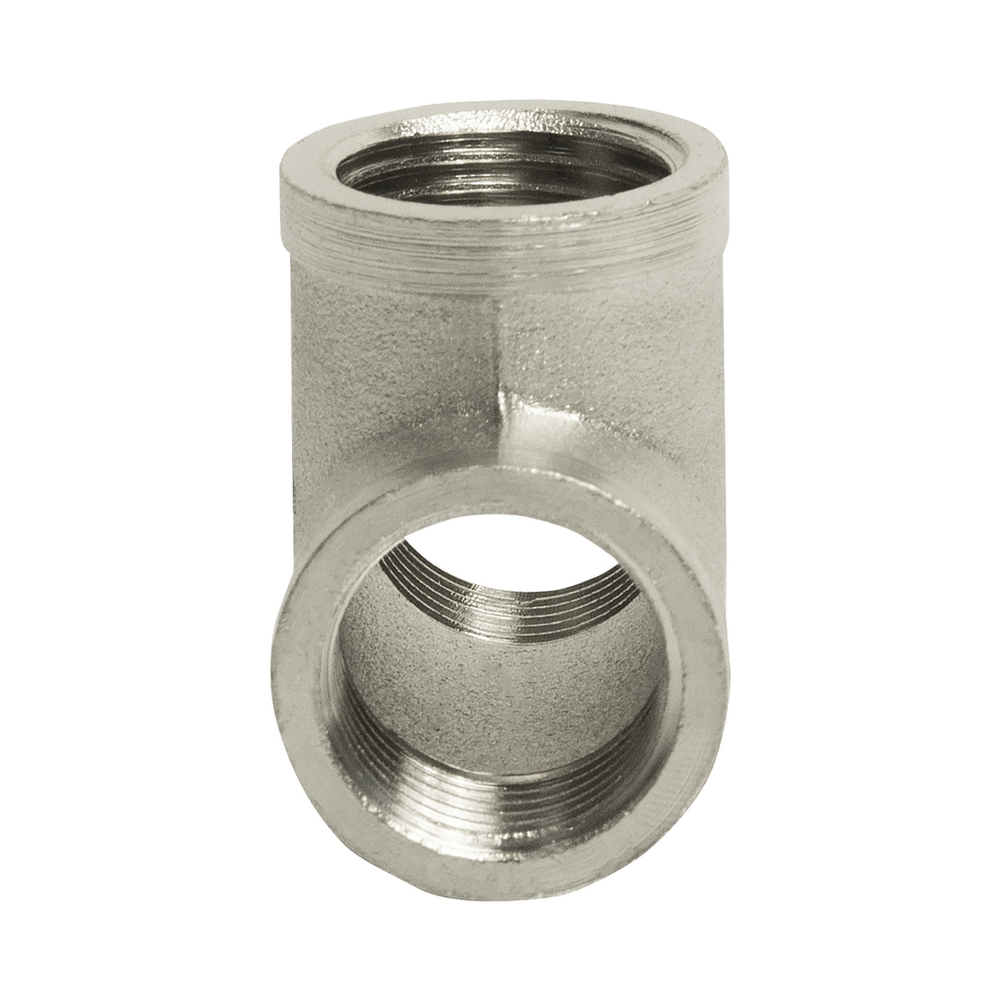 Тройник 1/2'' вн/вн/вн никель