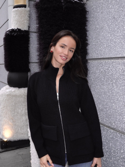 Кардиган на молнии