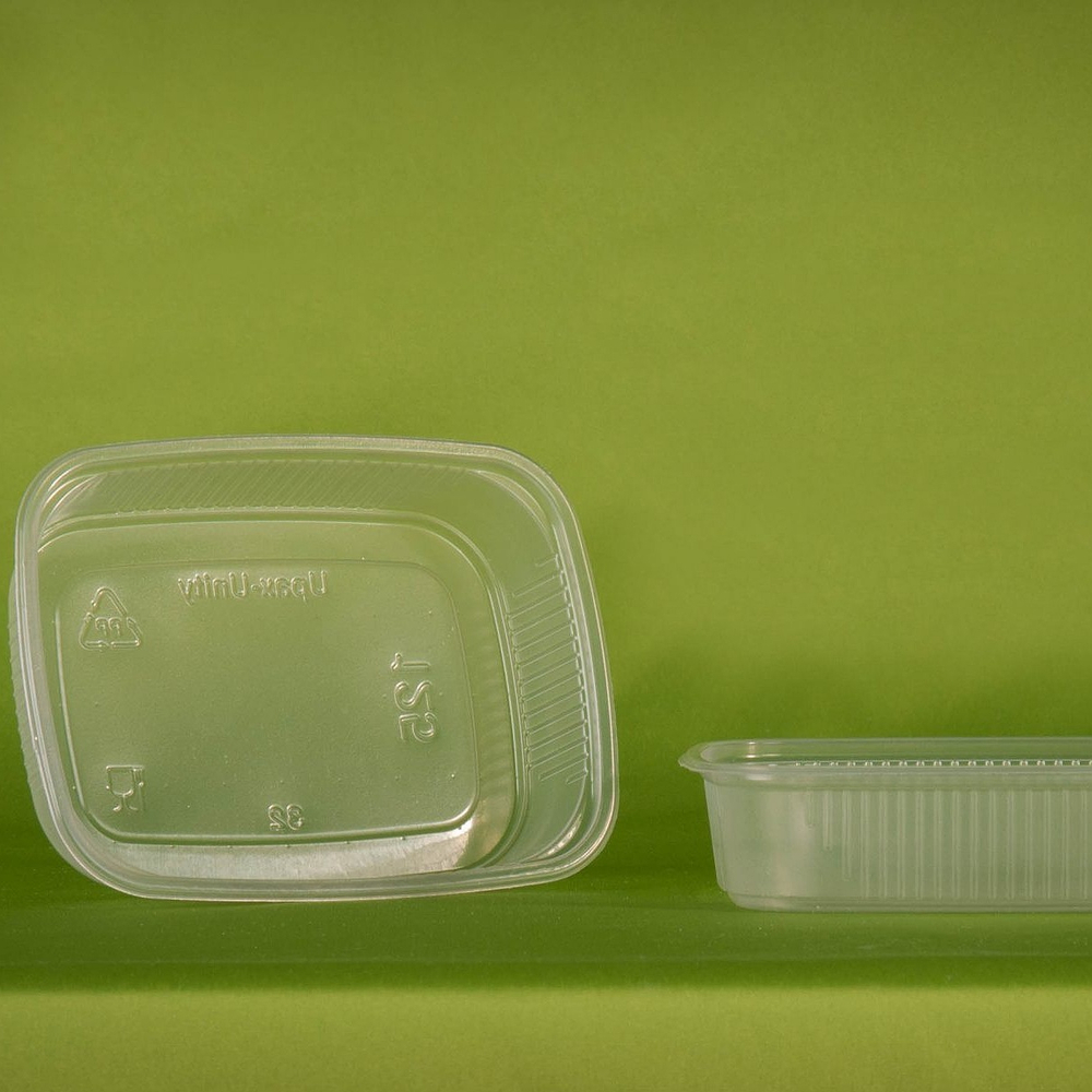 Контейнер с крышкой ПРЯМОУГОЛЬНЫЙ (100шт/10уп) УПАКС-ЮНИТИ