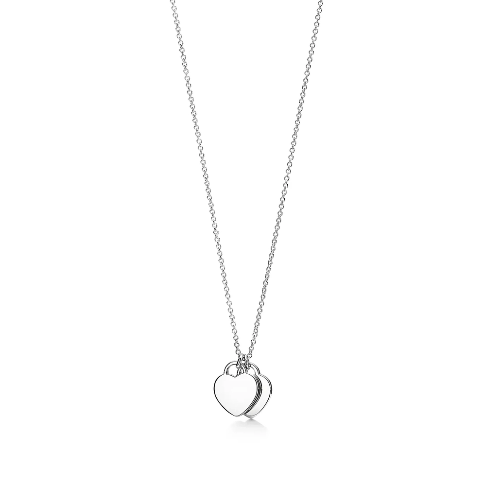 Подвеска из серебра с бриллиантом, Tiffany💠