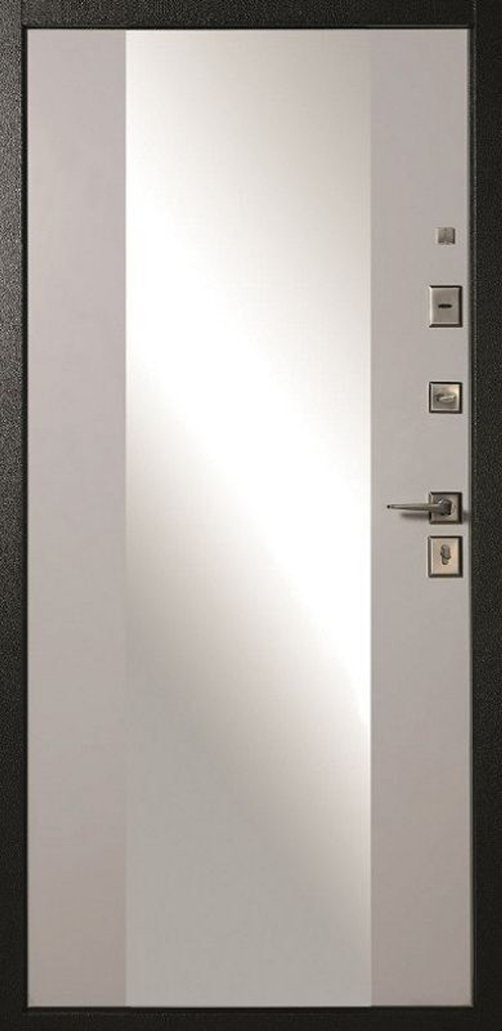 ДК 101 Зеркало (Графит/Белый)