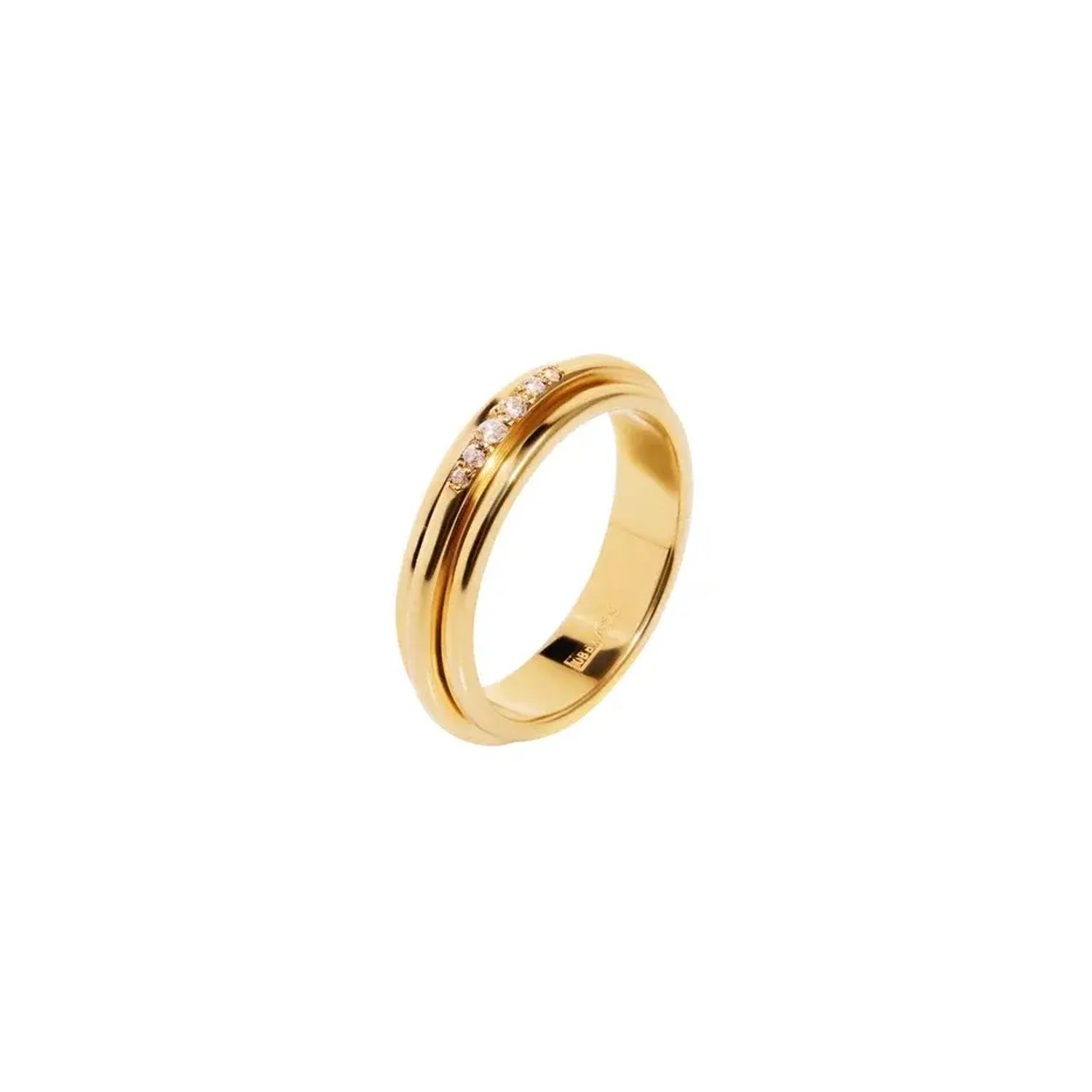 Кольцо Three In a Row Ring - Gold