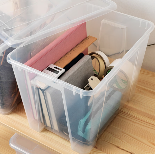 САМЛА SAMLA Крышка контейнера 39х28 см, прозрачная