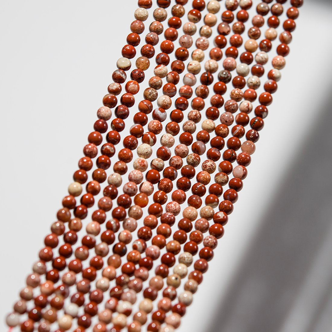 Яшма натуральная, 3,3мм, шар