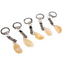 Брелок "Оберег" цитрин асс.