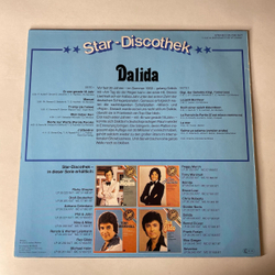 Винтажная виниловая пластинка LP Dalida Далида, Star Discothek, Salma Ya Salama (Германия 1978)