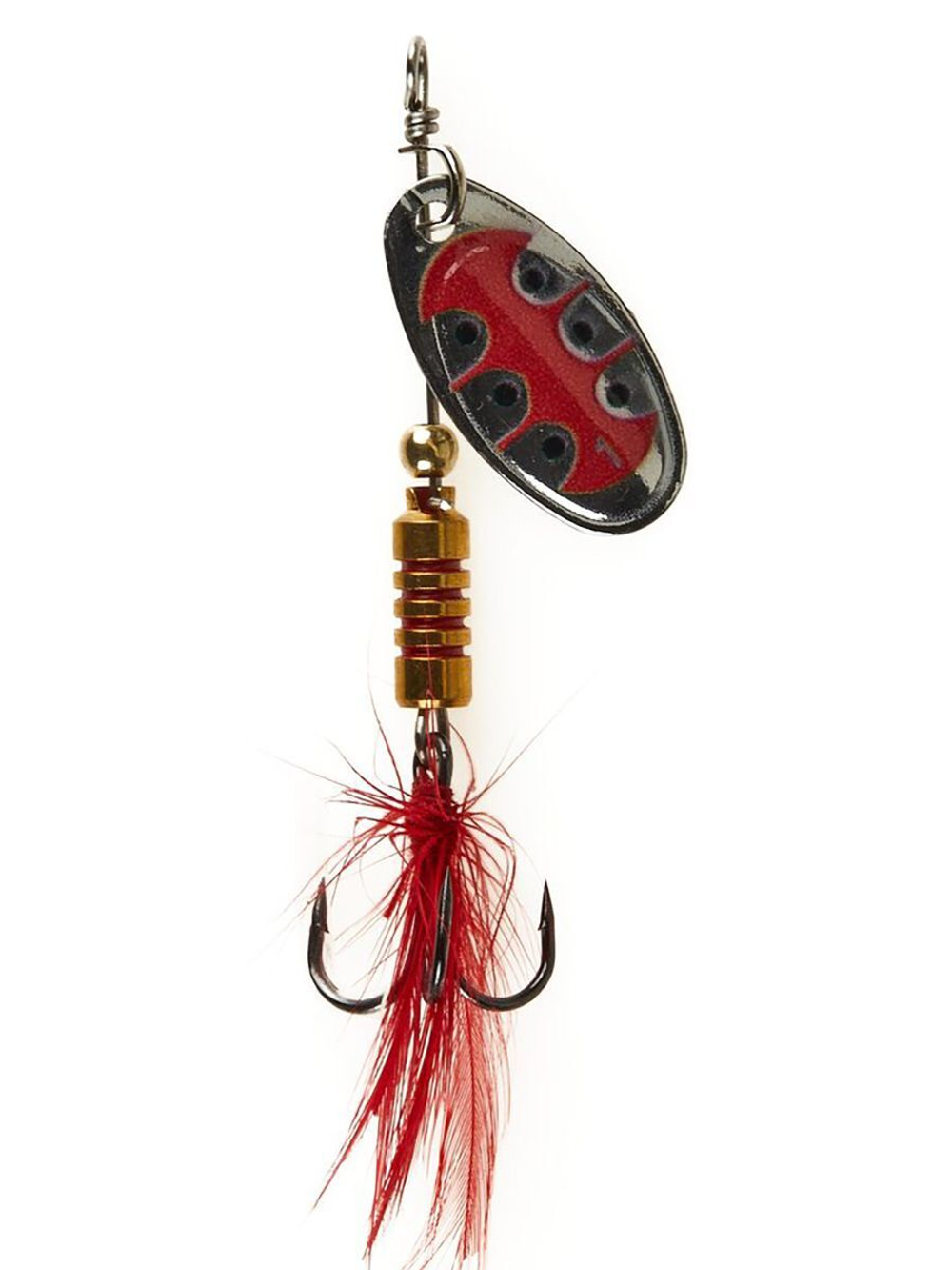 Блесна вращающаяся Lucky John SPIN X ROUND 01 3,5г FT (5шт. в упк.)