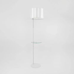 Citilux Батлер CL806010 Торшер со столиком Белый