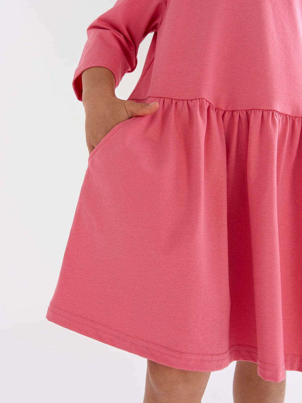 Платье "Яркий коралл"