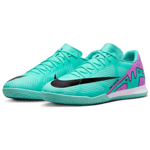 NIKE Mercurial Vapor 15 Club Футбольные бутсы Низкие Топ Зеленые-фиолетовые Унисекс