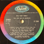 Billy May ‎– Today! (Англия 1966г.)