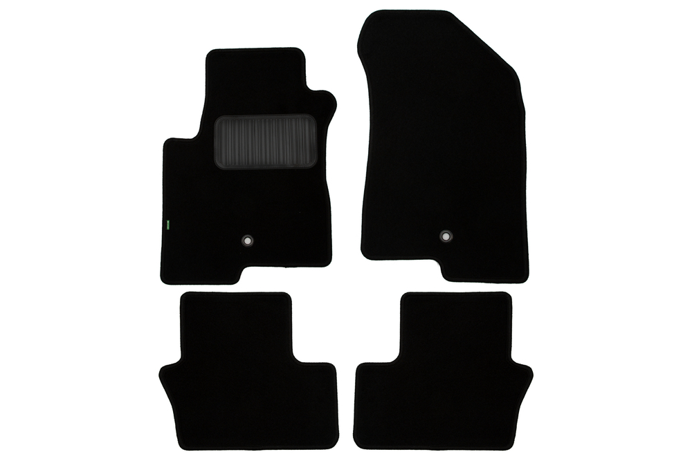 Коврики в салон для DODGE Caliber АКПП 2006-2009, 2009-2013, хэтчбек, 4 шт. (текстиль) арт.KLEVER02130301210KH