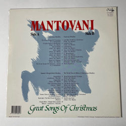Винтажная виниловая пластинка LP Mantovani and His Orchestra Great Songs Of Christmas (Germany 1980)