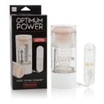 Автоматический мастурбатор с реалистичной насадкой Optimum Power (Цвет: прозрачный, телесный, белый)