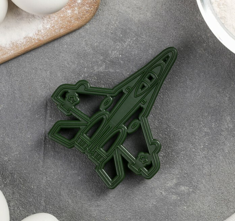 Форма для вырезки теста "Самолет"