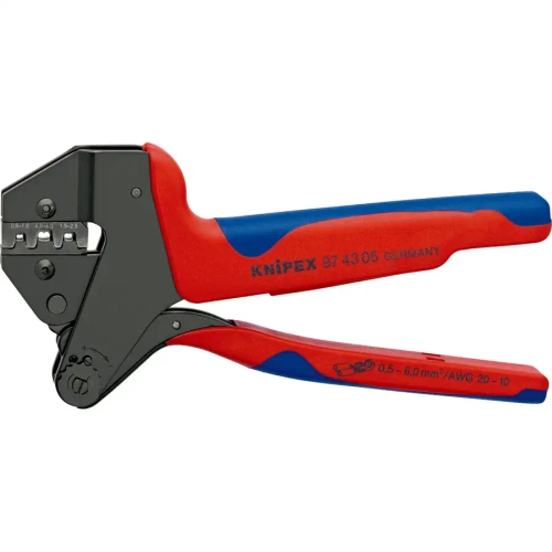 Инструмент для опрессовки системный чернёные 200 мм Knipex 97 43 05