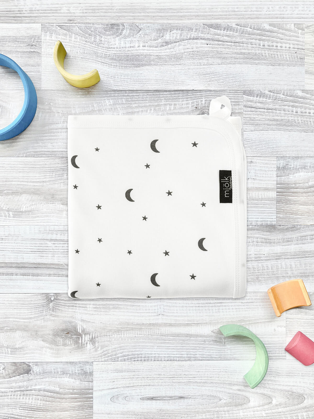 Двусторонний плед Mjölk Ночное небо, уценка