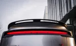 Карбоновый спойлер и губа бампера для Tesla Model Y РЕСТАЙЛИНГ 2025+ Тесла аэродинамический обвес