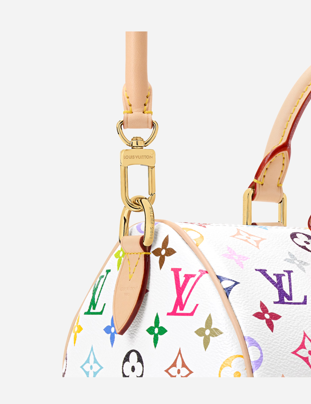 Сумка Louis Vuitton LV x TM Speedy Soft 30 "Multicolor/White"