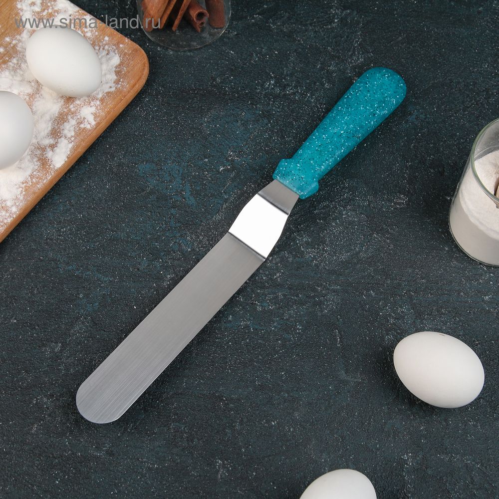 Лопатка-палетка изогнутая 31 см, рабочая поверхность 20 см