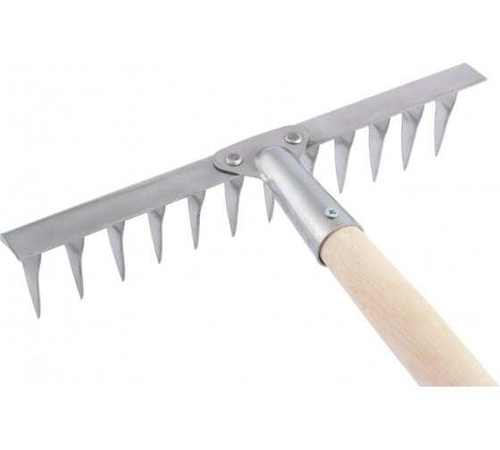 ГРАБЛИ ВИТЫЕ СИБРТЕХ 12-ЗУБЫЕ С ЧЕРЕНКОМ 290ММ 61754