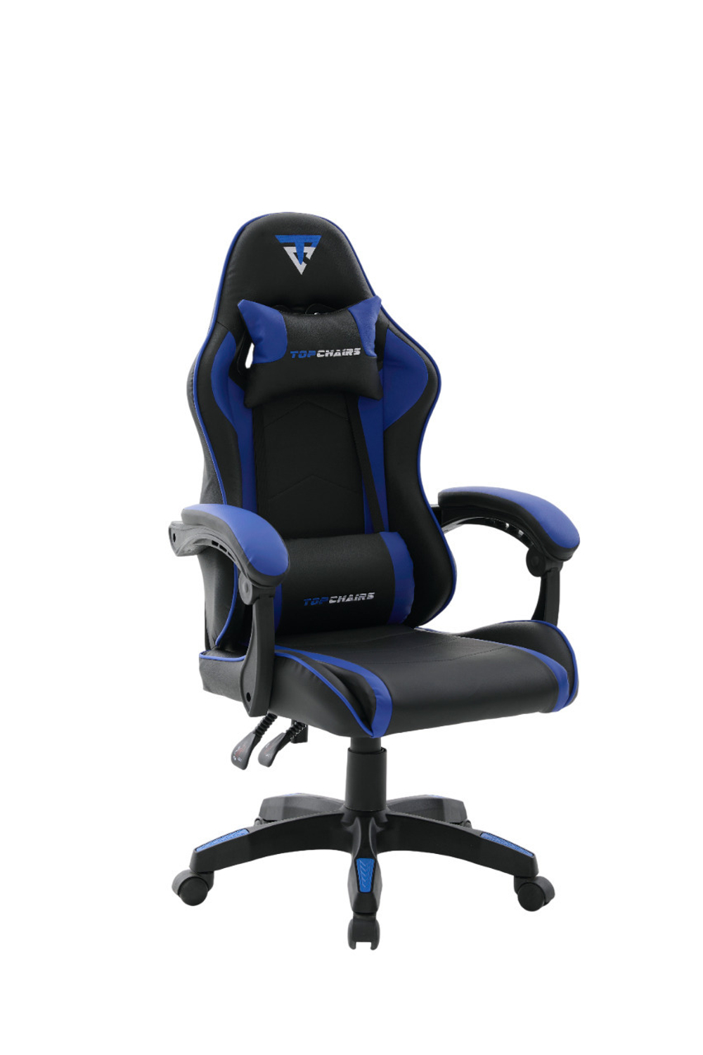 Кресло спортивное TopChairs Shadow черно-синий