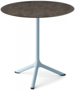 Стол ламинированный обеденный Scab Design Tripe, голубой, кортен