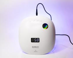 Лампа для маникюра SUNUV 4S черная ОРИГИНАЛ, 36 кварц. диодов