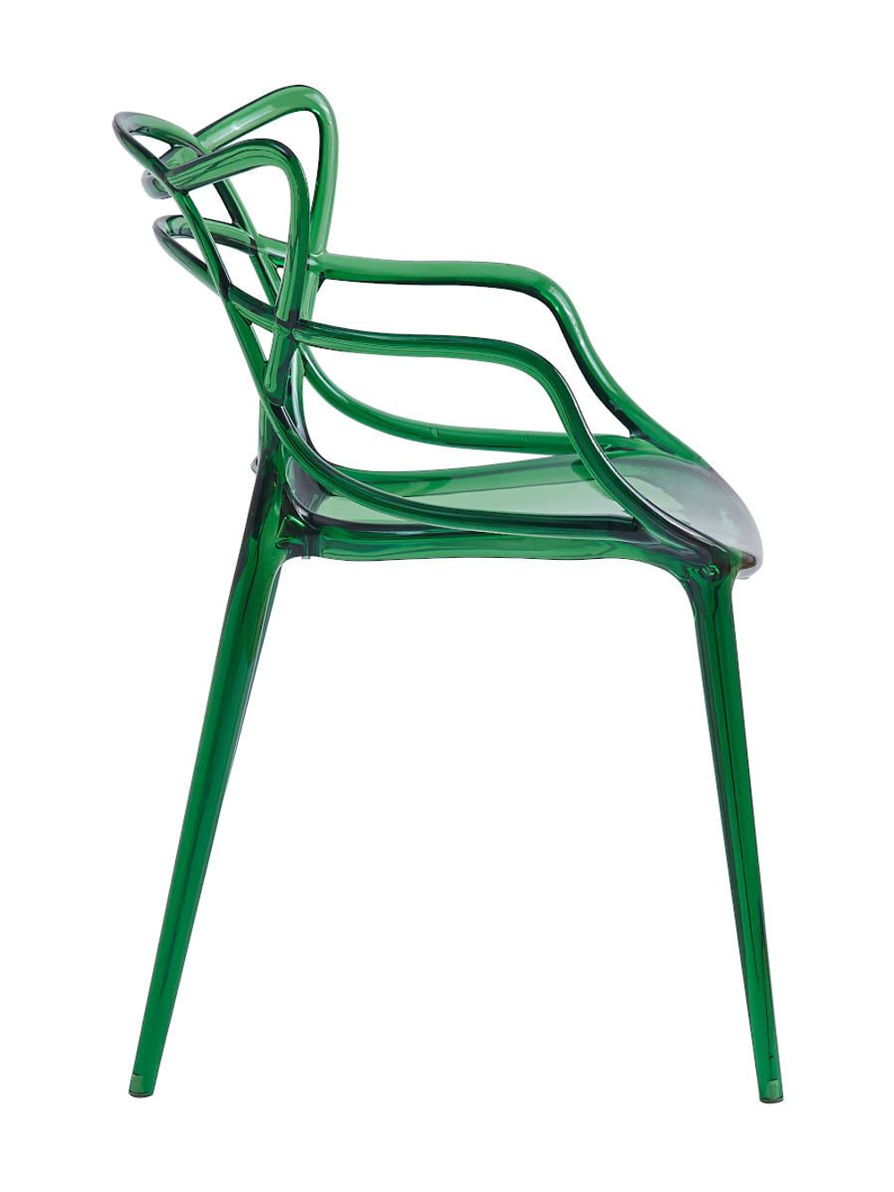 Стул пластиковый LA ALTA MASTERS LUX зеленый