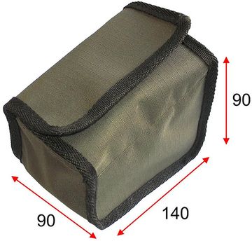 Чехол для шуруповерта ШУРТУК (XL-size) + чехол для аккумулятора, цвет олива.