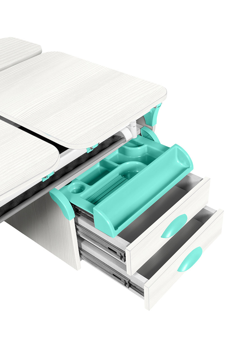 Навесная тумба Дэми с 2 ящиками и органайзером для канцелярии (ТСН.05)