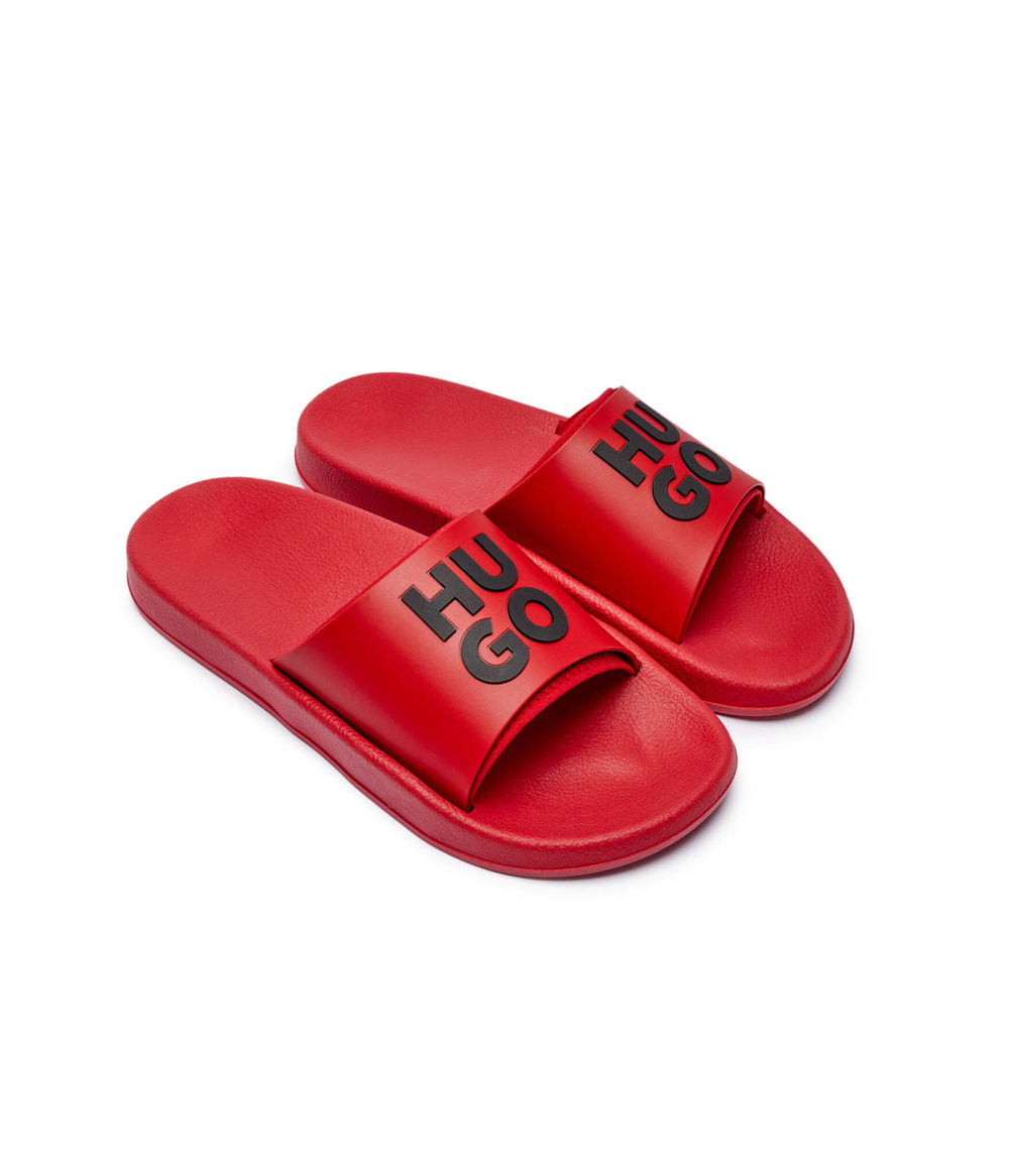 Шлепанцы Nil_Slid_mdtpu_N HUGO - красный(50497864)