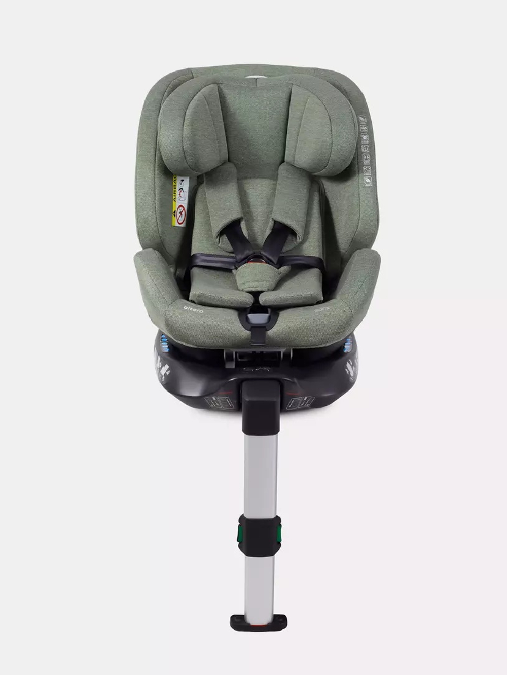 Автокресло детское Rant Altera Isofix I-Size группа 0/1/2/3 (0-36 ) Green