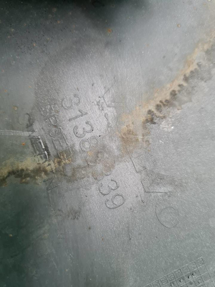 Юбка заднего бампера Volvo V90 (2016-2020)