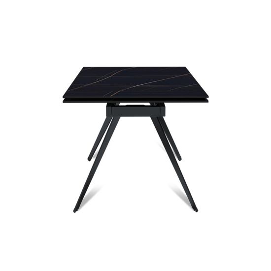 Стол раскладной Rhein (140+40+40) керамика матовая Blackgold