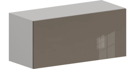 Кухня Модуль ШВГ 800 Графит / Капучино