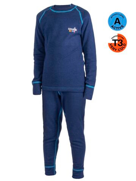 Термокомплект Norfin KIDS BASE BLUE 03 р.128-134