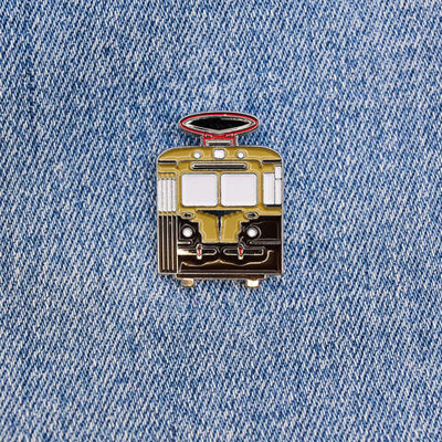 Значок трамвай МТВ-82