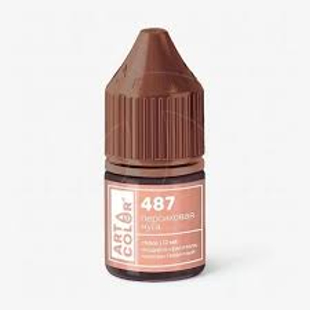 Краситель жирорастворимый гелевый №487 Персикова нуга (Art Color choco) (12мл)