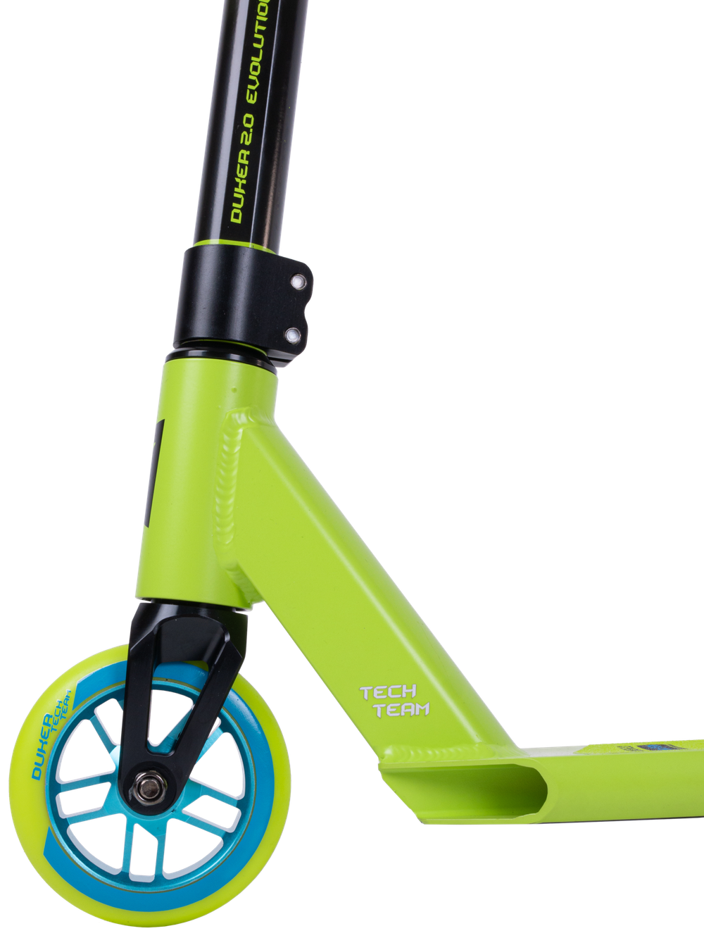 Трюковой самокат TECH TEAM Duker 2.0 Neon green