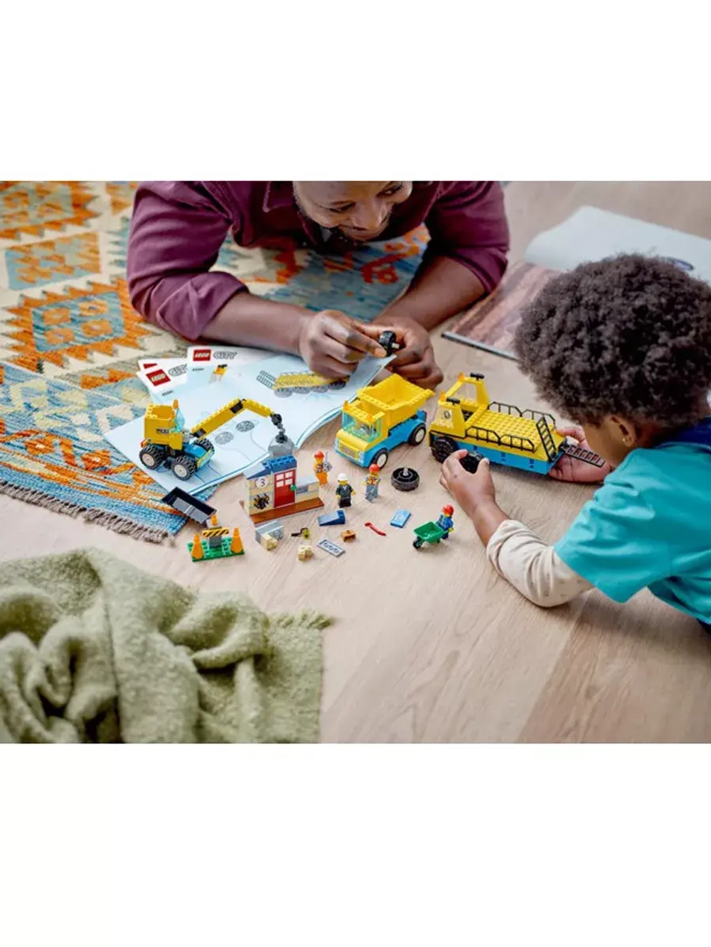 Лего Сити Строительные машины и кран 60391 Lego City