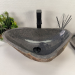 Раковина из речного камня RS-64857 55*37*15 0857