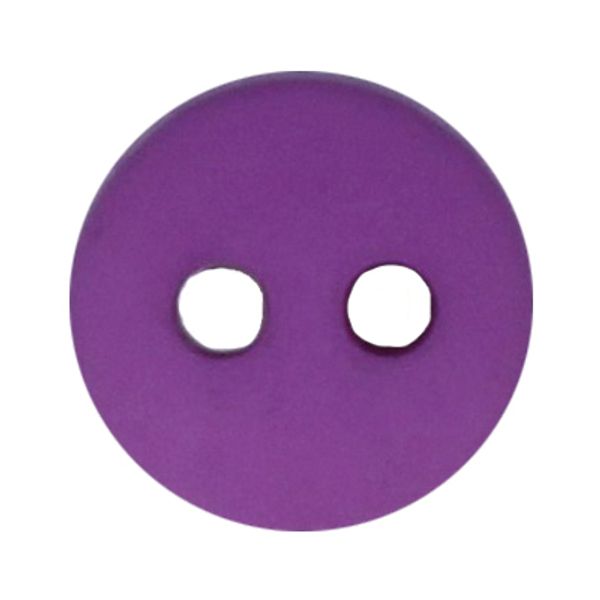 Пуговицы 2 прокола детские 10L=6 мм, 72 шт, №D284 фиолетовый, Gamma AY 9923