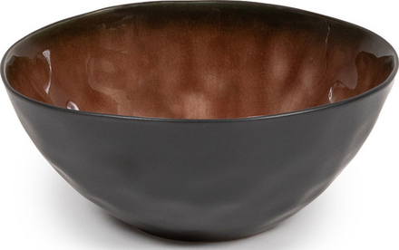 Салатник Serax Pure, каменная керамика, 16 см, коричневый