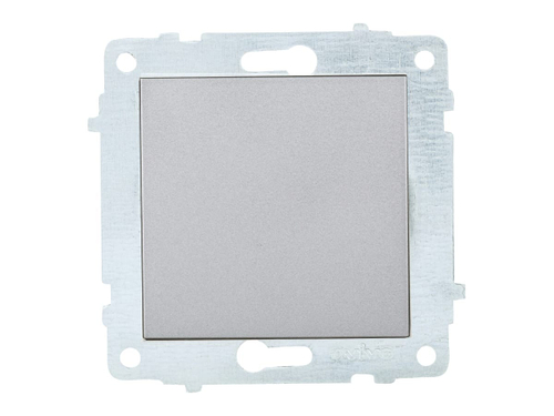 Выключатель 1-кл OVIVO 10А серебряный 600-000210-200