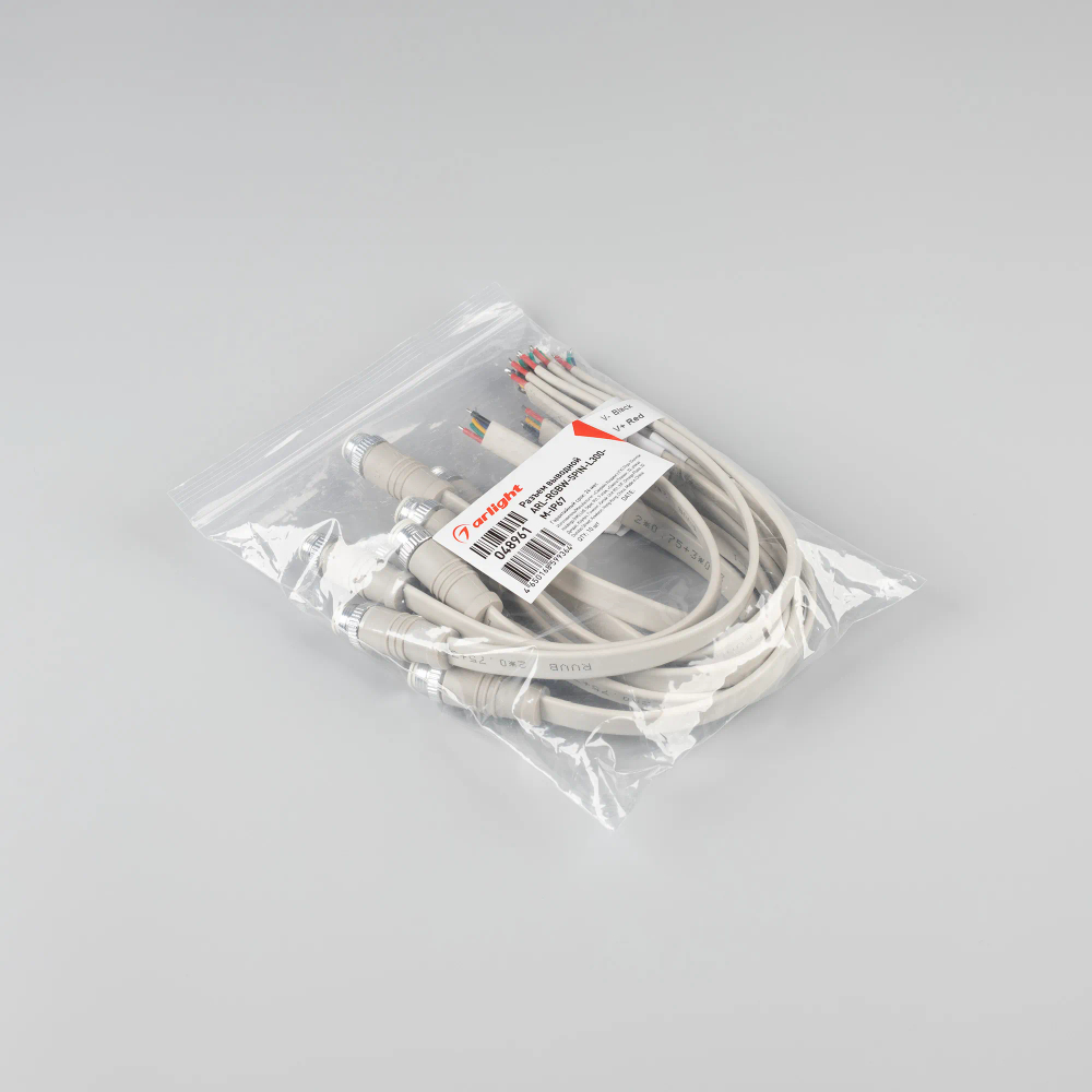 Разъем выводной ARL-RGBW-5PIN-L300-M-IP67 (Arlight, -) 048961