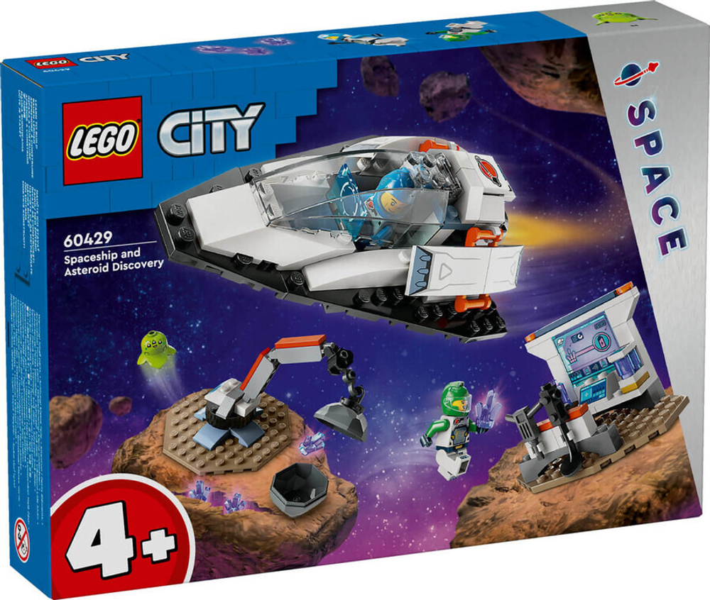 Конструктор LEGO City 60429 Космический корабль и исследование астероидов